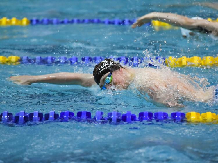 A hat trick of records for Longford swimmer Gerry Quinn at Swim Ireland National Short Course Championships in Lisburn 