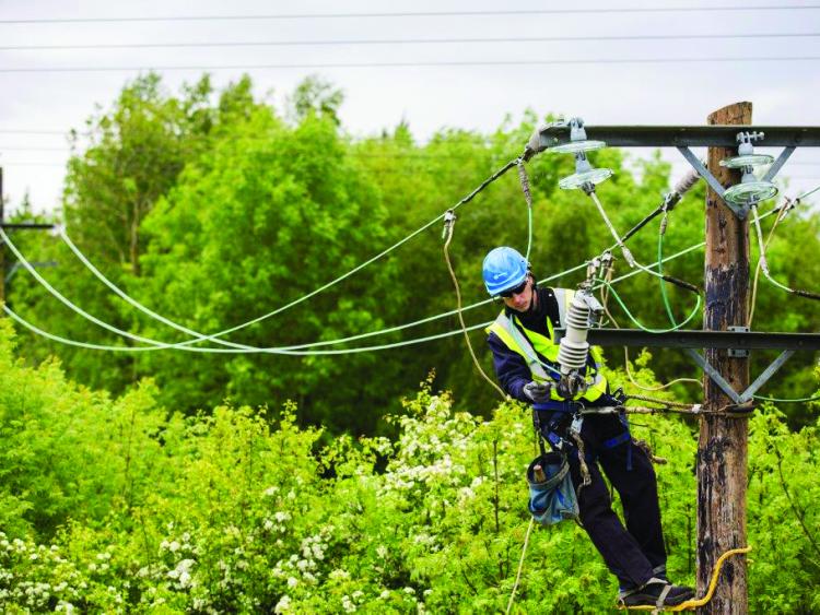 Laois homes without power