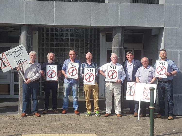 Derryadd Wind Farm Protesters