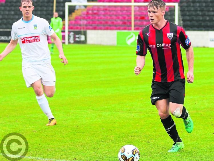 Longford Town take on Wexford FC at City Calling Stadium 