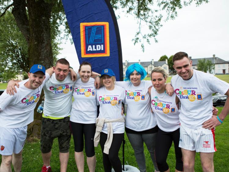 Aldi&rsquo;s Longford Town store team provides a dash of colour in support of Ireland&rsquo;s cancer patients