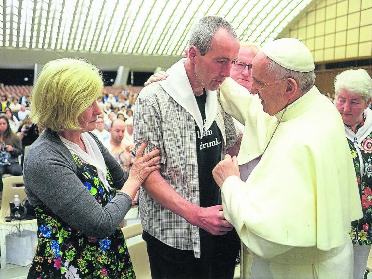 Doran family honoured to meet  Pope Francis   in Rome