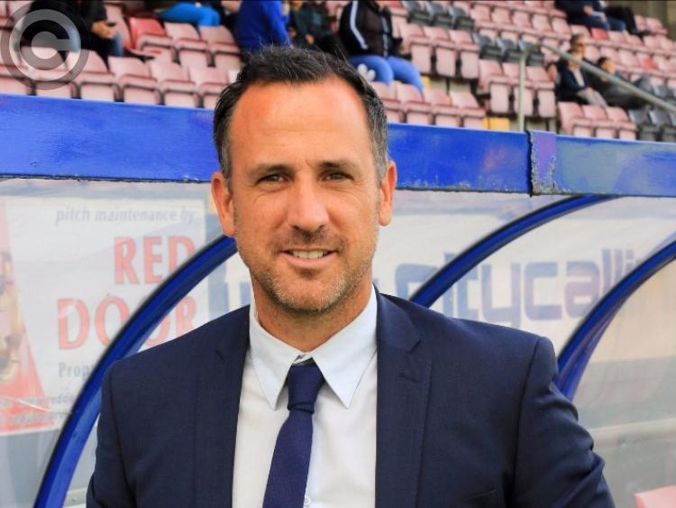 New Longford Town manager Neale Fenn facing the challenge of revitalising the club fortunes 