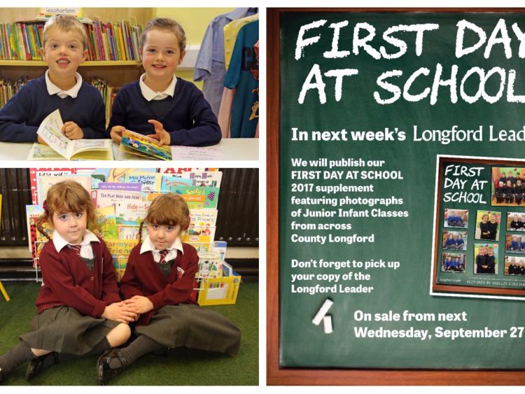Longford Leader 'First Day at School' souvenir photograph supplement 