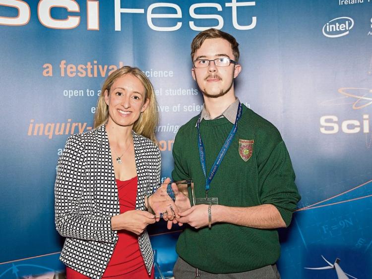 Farm project earns STEM award for Longford student