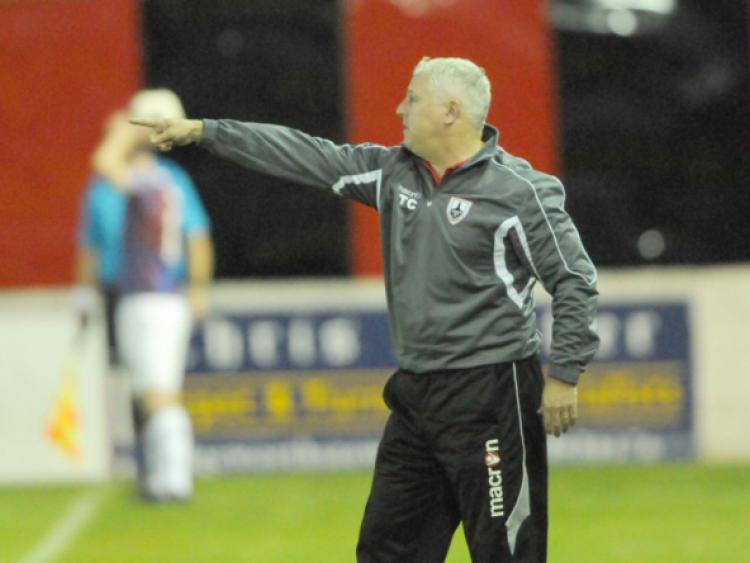 Longford Town FC manager Tony Cousins is looking forward to the new season in the Premier Division. Photo: Declan Gilmore