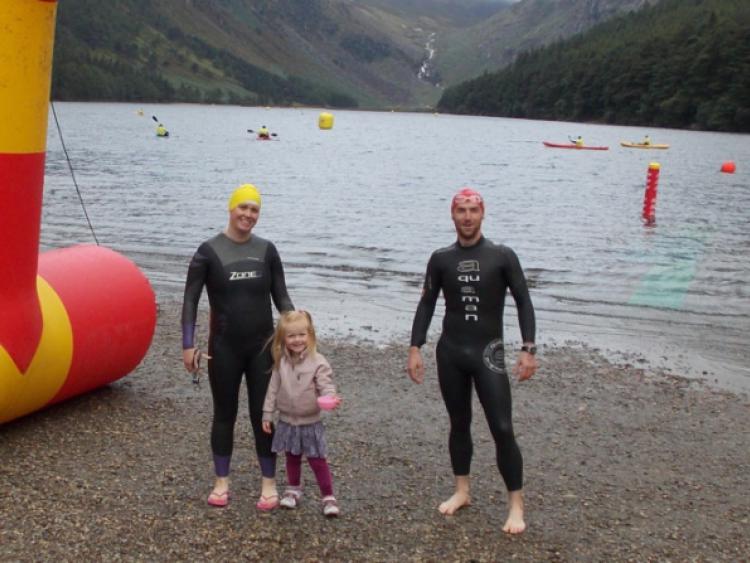 Dearbhla Gannon with Orlaith McLoughlin and Mark Sheridan. Photo by Niall Gannon