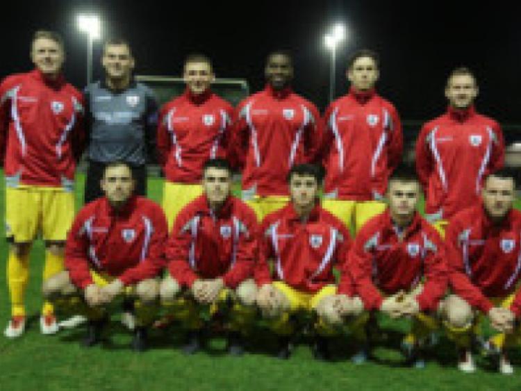 The Longford Town team that started against Galway FC in the SSE Airtricity League First Division opening fixture of the new season at Eamon Deacy Park in Galway on Friday night last. Photo: Tiernan Dolan