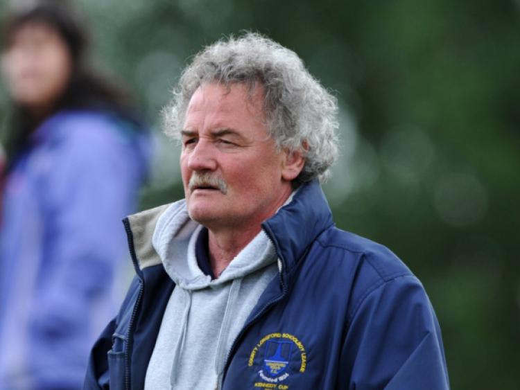 Former Longford Town ace Zach Hackett looks on during Longford and Sligo/Leitrim game in round two of the Kennedy Cup U-13 Soccer Tournament on Tuesday of last week at the University of Limerick sports grounds. Pic: Ray Donlon