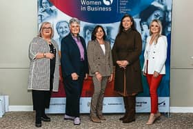 L-R: Elaine Bradley Ryan (Ideation Marketing), Allyson English (The Mody Collective), Áine Farrell (Áine’s Fashion & Lingerie), Carol McGowan (Heartfelt Gifts) and Catherine Kiveney (TheHen.ie)
