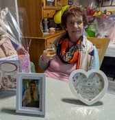 Rosie Fagan, Killeen celebrating her 90th birthday recently