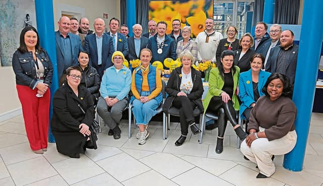 Longford County Council supporting Daffodil Day. Picture: Shelley Corcoran