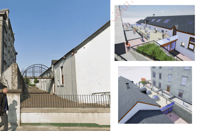 The Teallach Íosa Family Centre Development Committee have filed a planning application seeking permission to construct “a new single storey shared link reception area” spanning 133sqm, “also linked at roof podium level, between the crypt of St Mel’s Cathedral and Teallach Íosa Family Centre including lobby, plant and storage areas.”