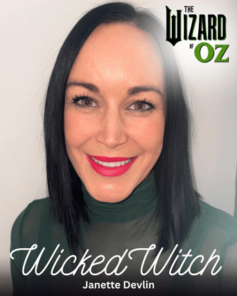 Janette Devlin, playing the Wicked Witch