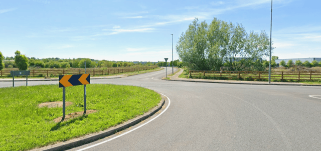 The access road at the centre of the council's proposal