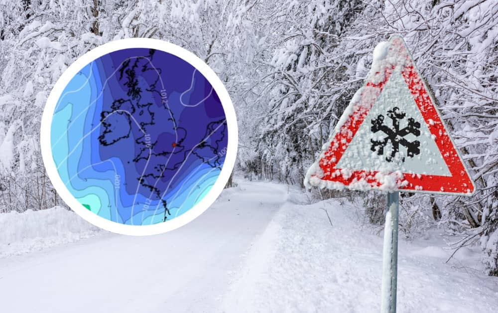 IRELAND SNOW MAP - Where will it snow as Met Éireann issue new weather warnings?