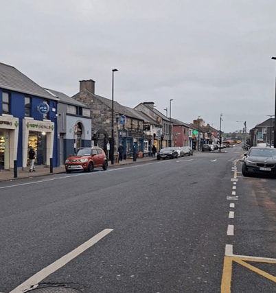 Ballymahon Street in Longford Town