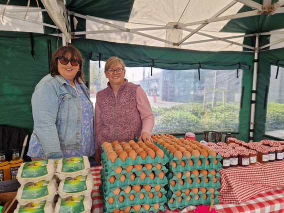 Lorna Matthews of LM Baking, and Shirley O’Halleran of the O'Halleran Family Farm