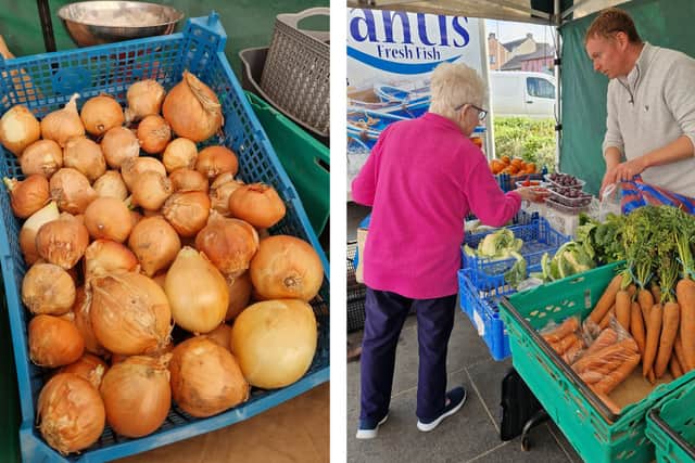 Farm-fresh fruit and vegetables: John Yorke