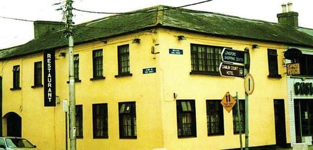 The late Noel Caslin ran a famous chipper and restaurant on the corner of New Street and Earl Street for many years. He was a great GAA man and a founder member of the Slashers club. Longford families loved Caslin’s and it was a special treat to get in there. Usually after the Christmas shopping, Tom and herself liked to bring the children there on the way home.