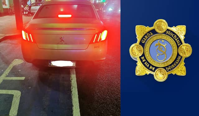 Longford Gardaí have warned drivers of the consequences of parking in a disabled parking bay