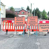 Residents of Teffia Park, Longford have given their thumbs up to the road and footpath resurfacing works that are ongoing. Photo: Michelle Ghee.