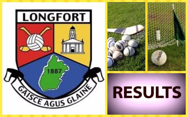 Longford GAA results scoreboard