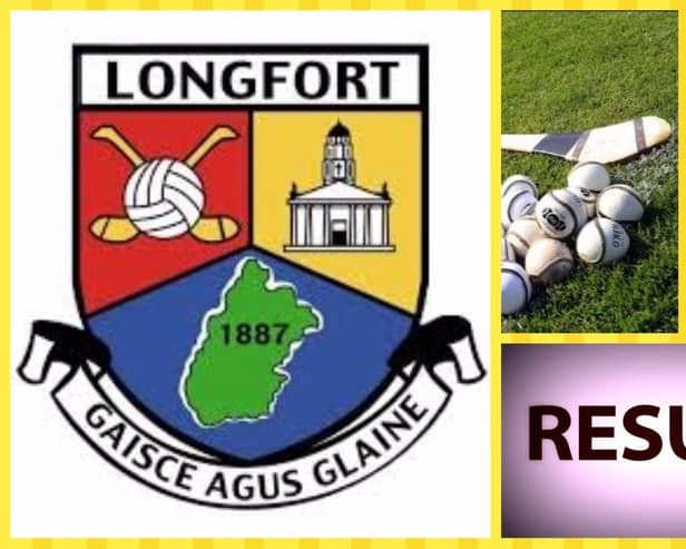 Longford GAA results scoreboard