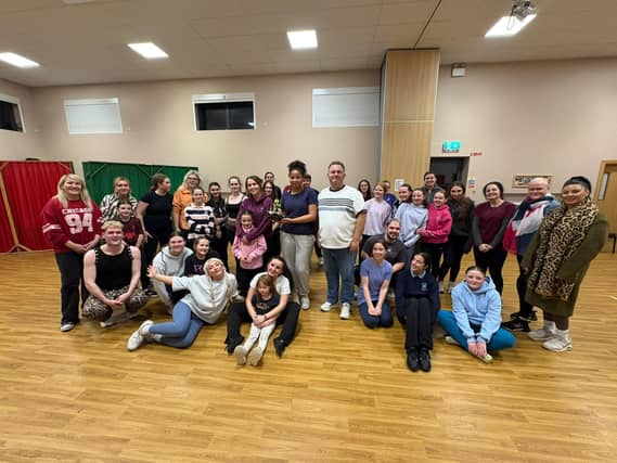 The group has been putting in great effort through their rehearsals for this month's production