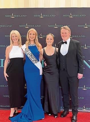 Anita, Olivia, Grace and Patrick Mollaghan