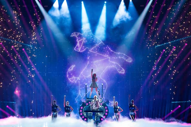 She also called the experience a “childhood dream”, shared by her brother, and said she hopes that the song helps move away from the “really traumatising” true story of Laika.