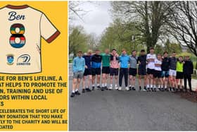 Midlands student Trian Leslie completes Easter half marathon in aid of Ben’s Lifeline charity