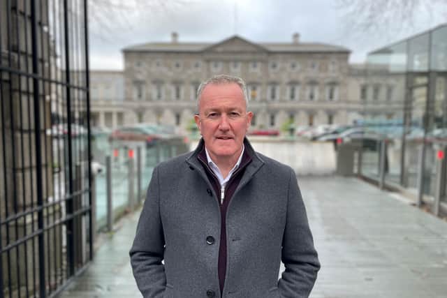“Again, I think Gavin Robinson has more opportunity to run for the Aras than I have,” he said.
