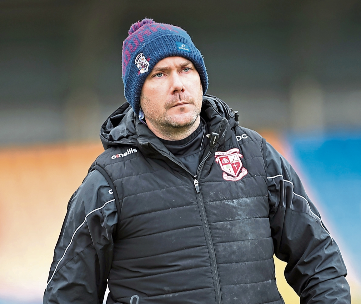 Longford senior hurling manager Diarmuid Cahill