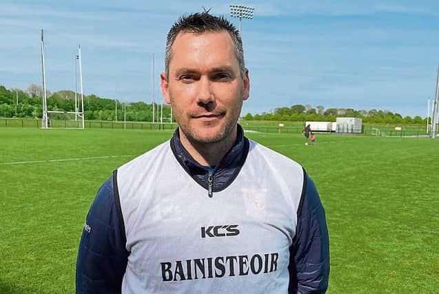 New Longford senior hurling supremo Diarmuid Cahill targets June Croke Park return