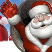 What weather is Santa bringing