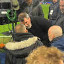 'Wait in the carpark' - Roy Keane clashes with fan during Man United v Ipswich PIC: X/