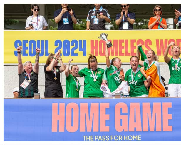 Girls in green to bring home trophy following huge win at 2024 Homeless World Cup in South Korea