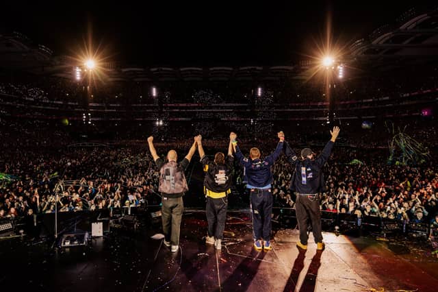 Picture via Coldplay