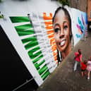 The Adeleke tribute on Jenkins Lane in Waterford was created by muralist JEKS, who is usually based in North Carolina.