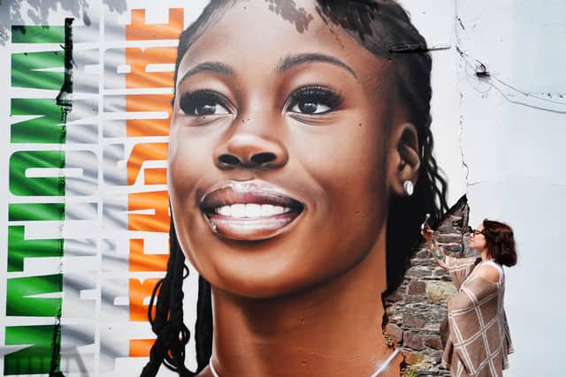 The large-scale works range from abstract art to depictions of Irish mythology as well as freestyle graffiti to hyper-realistic portraits of well-known people.
