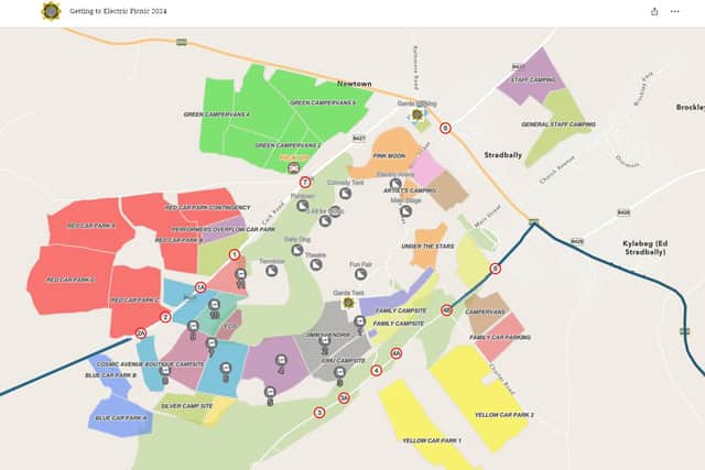 "Looks like the green carpark is now where the campervans are going, which is dead handy for anyone who has this option. There's a blue carpark which I think is new (I've never seen a blue carpark)," another fan notes.