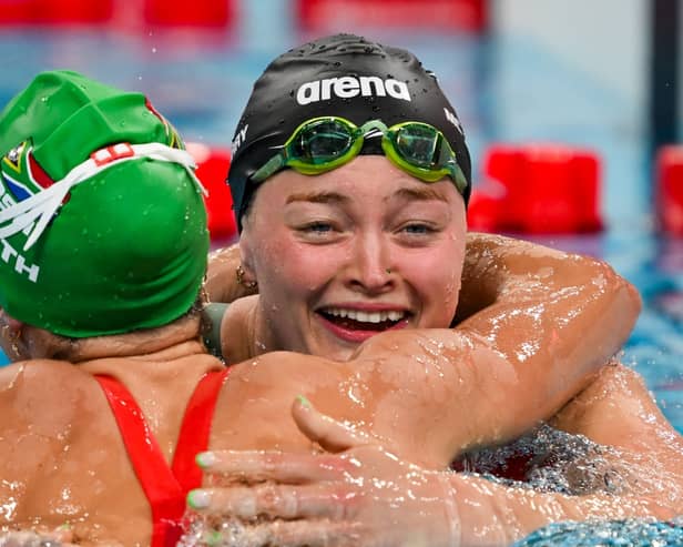 Mona McSharry celebrates. Photo: Sportsfile