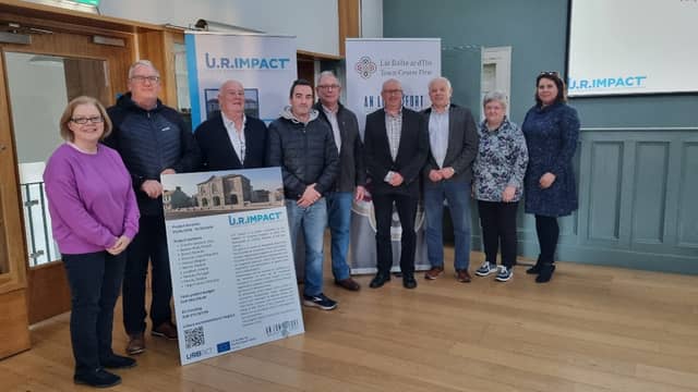 Pictured l to r; Eileen McArdle, Liam Natton, Christy Mannion, Niall Dowler, Peter Dennehy, Terry Rooney, Longford County Council; Cllr Pat O’Toole, Ann Lloyd and Catherine Maye