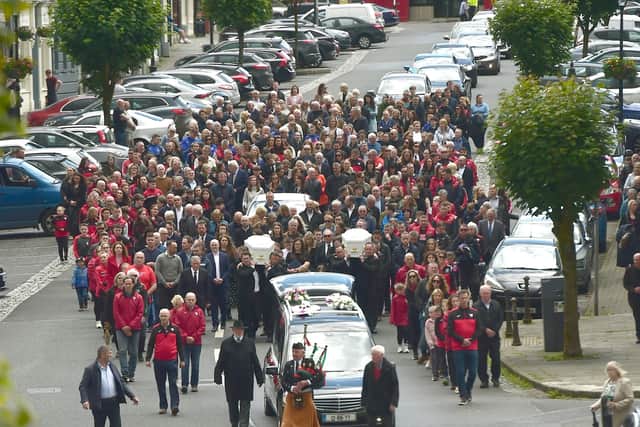 The three groups paid glowing tributes to Aisling and Abbiegael following their passing. 