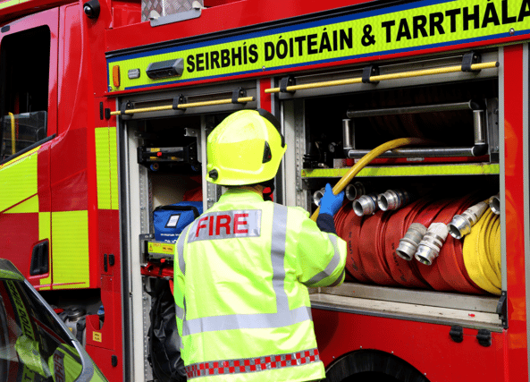 Limerick Fire and Rescue Service attended the blaze