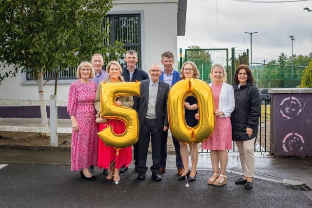 Front row l to r; Bridie Reilly, Martha Duffy, Fr Ber, Kay Culliney, Rachel O' Hara and Bibi Revtakova. Back; Cathal Brennan, Peter Hagan, Pat Kiernan. Missing from photo Edel Quinn and Evelyn Maher