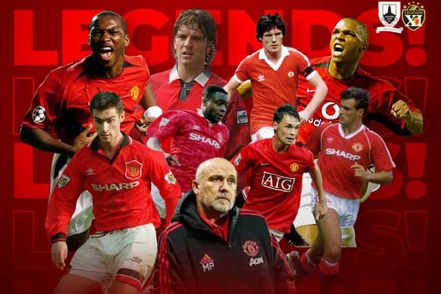 An action-packed day is promised starting with a meet and greet with the United players in the Longford Arms at 12:30pm. Tickets are on sale for this in Bell’s Shop in Newtownforbes with only a limited number available.
