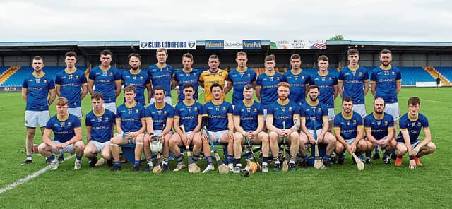 The Longford senior hurling squad pictured before the recent Lory Meagher Cup Round 5 game in the group stage against Fermanagh at Glennon Brothers Pearse Park Photo: Syl Healy