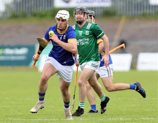 Karl Murray pictured in action for Longford against Fermanagh in the Lory Meagher Cup Round 5 clash at Glennon Brothers Pearse Park on Saturday Photo: Syl Healy